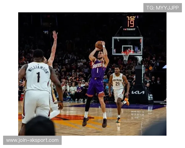 太阳五连胜，布克与KD同砍高分引领球队飞翔